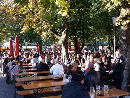 Photo: Biergarten Viktualienmarkt